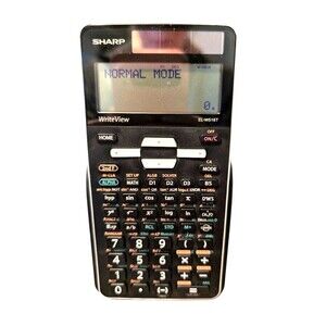 Sharp EL-W516T Scientific Calculator 16-Digit LCD EUC